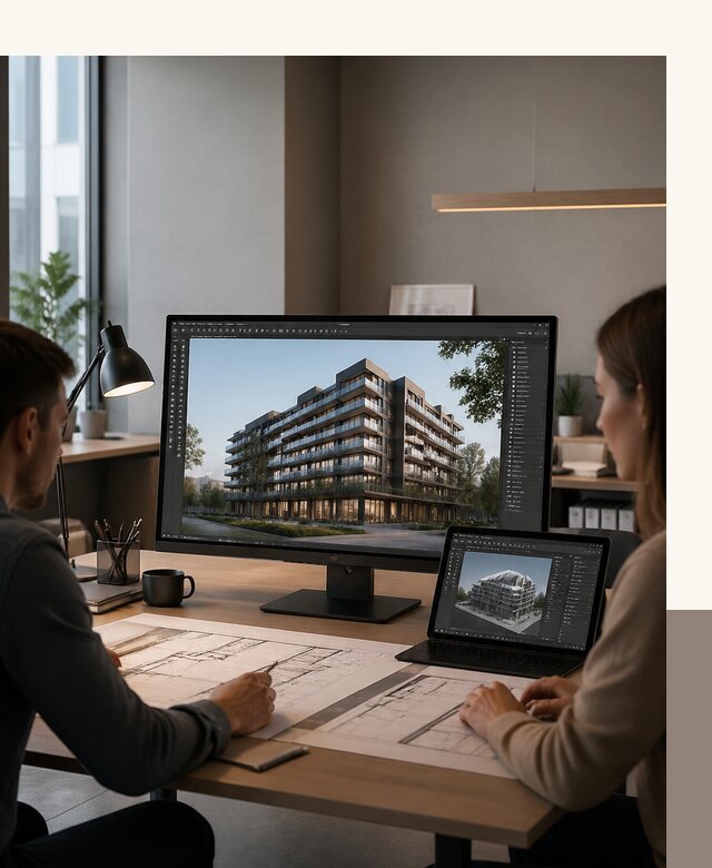 3D визуализация архитектуры и объектов строительства в Гукове