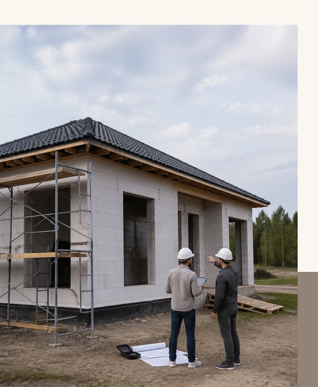 Проектирование одноэтажных домов из газобетона в Гукове